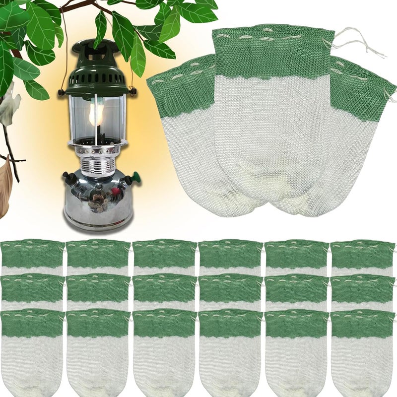 FUYITE 22 Pcs Propane Lantern Mantles, U Shape Mantles for Propane Lantern Gas Lamp Mantles Gas Lantern Mantles Gas Lantern Covers Mantles for Outdoor Camping Lantern - Image 1